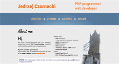 Desktop Screenshot of czarnecki.org.pl